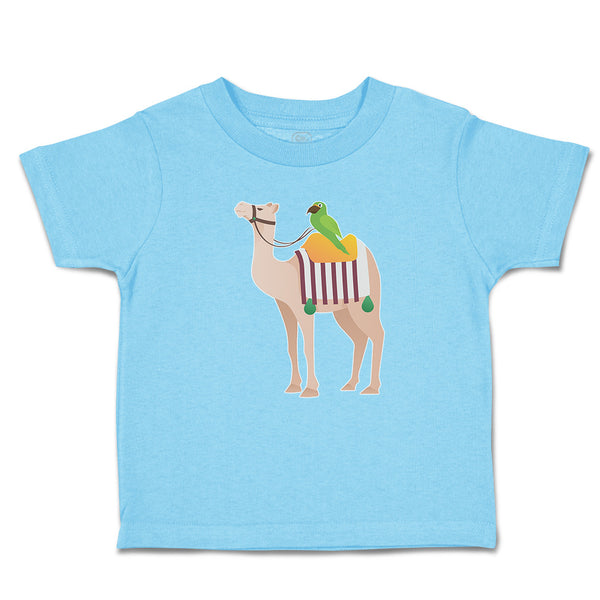 Toddler Clothes Parrot Riding on Camel Toddler Shirt Baby Clothes Cotton