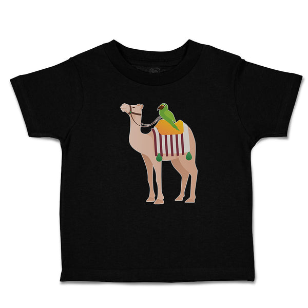 Toddler Clothes Parrot Riding on Camel Toddler Shirt Baby Clothes Cotton