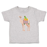 Toddler Clothes Parrot Riding on Camel Toddler Shirt Baby Clothes Cotton