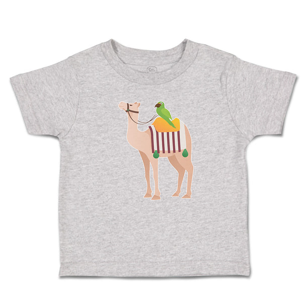Toddler Clothes Parrot Riding on Camel Toddler Shirt Baby Clothes Cotton