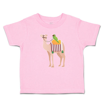 Toddler Clothes Parrot Riding on Camel Toddler Shirt Baby Clothes Cotton