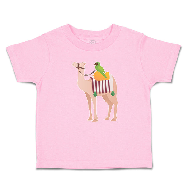 Toddler Clothes Parrot Riding on Camel Toddler Shirt Baby Clothes Cotton