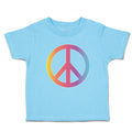 Cute Toddler Clothes Peace of Symbol Toddler Shirt Baby Clothes Cotton