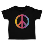 Cute Toddler Clothes Peace of Symbol Toddler Shirt Baby Clothes Cotton