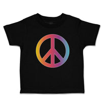 Cute Toddler Clothes Peace of Symbol Toddler Shirt Baby Clothes Cotton