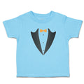 Cute Toddler Clothes Men's Fashion Coat Suit Costume with Bowtie Toddler Shirt