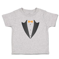 Cute Toddler Clothes Men's Fashion Coat Suit Costume with Bowtie Toddler Shirt
