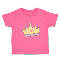 Toddler Girl Clothes The King of Ruler Prince Crown Toddler Shirt Cotton