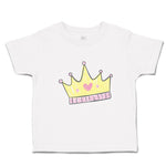 Toddler Girl Clothes The King of Ruler Prince Crown Toddler Shirt Cotton