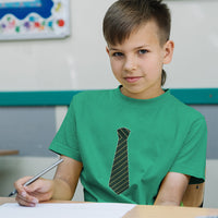 Striped Neck Tie Style 4