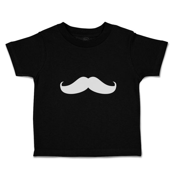 Cute Toddler Clothes Italy Man's Facial Hair Mustache Style 3 Toddler Shirt