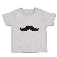 Cute Toddler Clothes Italy Man's Facial Hair Mustache Style 3 Toddler Shirt