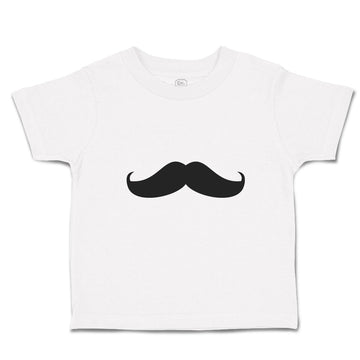 Cute Toddler Clothes Italy Man's Facial Hair Mustache Style 3 Toddler Shirt