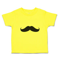 Cute Toddler Clothes Italy Man's Facial Hair Mustache Style 3 Toddler Shirt