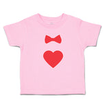 Red Bowtie and Heart Love Symbol
