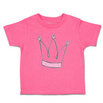 Toddler Girl Clothes Princess Crown Toddler Shirt Baby Clothes Cotton