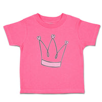 Toddler Girl Clothes Princess Crown Toddler Shirt Baby Clothes Cotton
