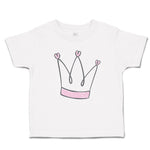 Toddler Girl Clothes Princess Crown Toddler Shirt Baby Clothes Cotton