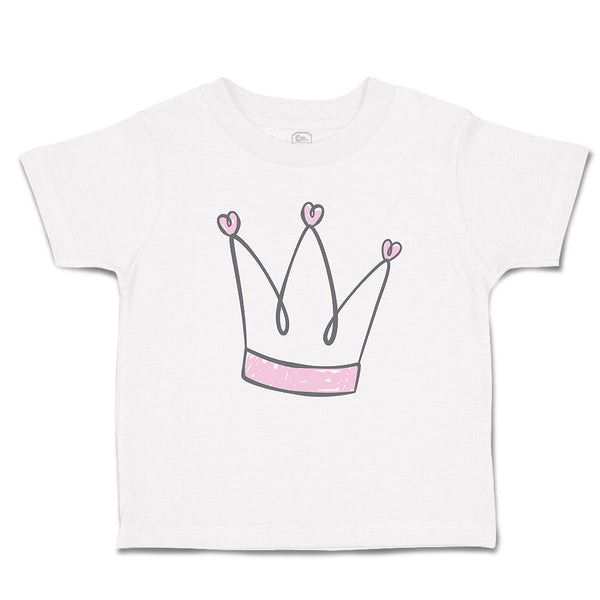 Toddler Girl Clothes Princess Crown Toddler Shirt Baby Clothes Cotton