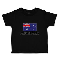 Cute Toddler Clothes American National Flag of Australia Usa Toddler Shirt