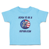 Cute Toddler Clothes Republican Elephant Mascot Usa Stars Stripes Flag Cotton