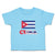 Cute Toddler Clothes National Flag of Cuba Design Style 1 Toddler Shirt Cotton