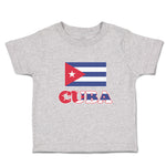 Cute Toddler Clothes National Flag of Cuba Design Style 1 Toddler Shirt Cotton