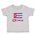 Cute Toddler Clothes National Flag of Cuba Design Style 1 Toddler Shirt Cotton