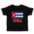 Cute Toddler Clothes National Flag of Cuba Design Style 2 Toddler Shirt Cotton