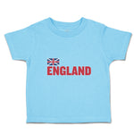Cute Toddler Clothes United Kingdom of Flag England Toddler Shirt Cotton