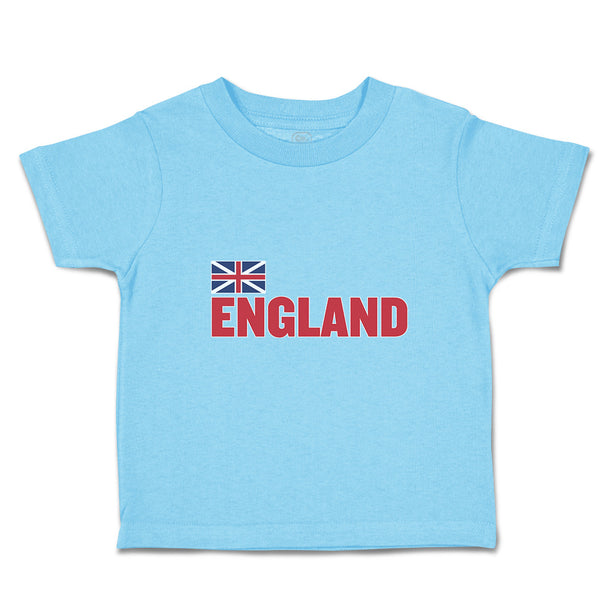 Cute Toddler Clothes United Kingdom of Flag England Toddler Shirt Cotton