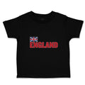 Cute Toddler Clothes United Kingdom of Flag England Toddler Shirt Cotton