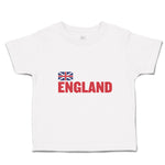 Cute Toddler Clothes United Kingdom of Flag England Toddler Shirt Cotton
