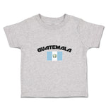 Cute Toddler Clothes Flag of Guatemala Toddler Shirt Baby Clothes Cotton
