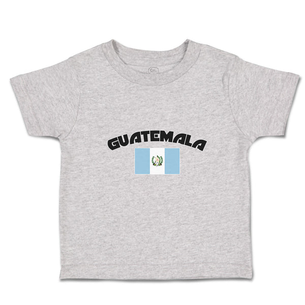 Cute Toddler Clothes Flag of Guatemala Toddler Shirt Baby Clothes Cotton