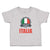 Cute Toddler Clothes Forza Azzurri Italian National Flag Toddler Shirt Cotton