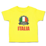 Cute Toddler Clothes Forza Azzurri Italian National Flag Toddler Shirt Cotton