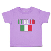 Toddler Clothes Italia American National Flag United States Toddler Shirt Cotton