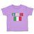 Toddler Clothes Italia American National Flag United States Toddler Shirt Cotton
