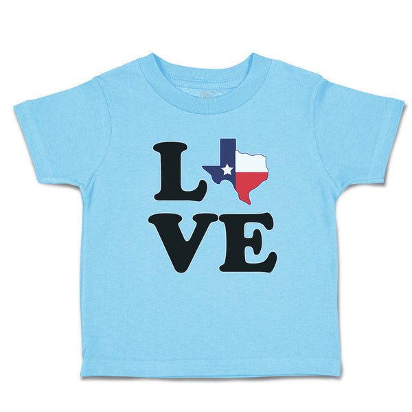 Cute Toddler Clothes Love American Country Map Usa Toddler Shirt Cotton