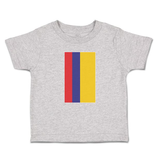 Cute Toddler Clothes National Flag of Usa Columbia Toddler Shirt Cotton