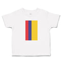Cute Toddler Clothes National Flag of Usa Columbia Toddler Shirt Cotton