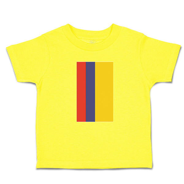 Cute Toddler Clothes National Flag of Usa Columbia Toddler Shirt Cotton