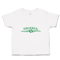 Cute Toddler Clothes Flag of Nigeria Toddler Shirt Baby Clothes Cotton