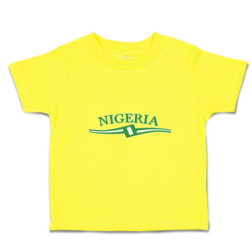 Cute Toddler Clothes Flag of Nigeria Toddler Shirt Baby Clothes Cotton