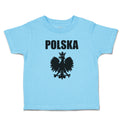 Cute Toddler Clothes Polska An Silhouette Coat of Arms of Poland Toddler Shirt