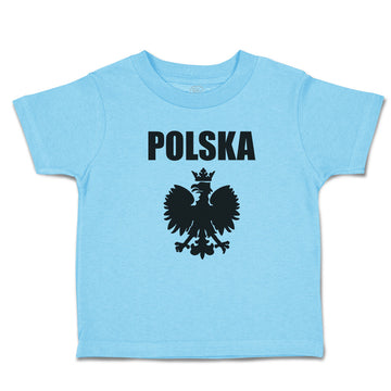 Cute Toddler Clothes Polska An Silhouette Coat of Arms of Poland Toddler Shirt