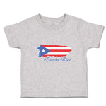 Cute Toddler Clothes Flag of Puerto Rico Usa Toddler Shirt Baby Clothes Cotton