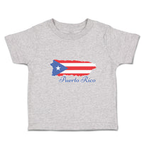 Cute Toddler Clothes Flag of Puerto Rico Usa Toddler Shirt Baby Clothes Cotton