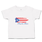 Cute Toddler Clothes Flag of Puerto Rico Usa Toddler Shirt Baby Clothes Cotton